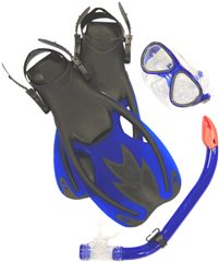 Beaver mask and snorkel set