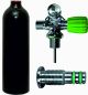 BTS 1.5 Litre 230 Bar Black Luxfer Aluminium Cylinder with Right Hand M26 Valve & Blanking Plug  S16416674