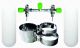 BTS 15 Litre 232 Bar M26 Steel Cylinder Twin Set with Isolation Manifold & Bands S16816651