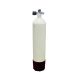 BTS 7 Litre 232 Bar Steel Cylinder with Left Handed DIN Valve, Blanking Plug & Boot S16116627