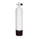 BTS 8.5 Litre 232 Bar Steel Cylinder with Right Handed DIN Valve, Blanking Plug & Boot S16716692