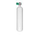 BTS 3 Litre 230 Bar Dumpy Steel Cylinder with Nitrox Rebreather Valve S16716627