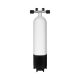 BTS 7 Litre 232 Bar Steel Cylinder with DIN Valve, 2nd Outlet & Boot S16116611