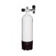 BTS 5 Litre 232 Bar Steel Cylinder with DIN Valve, 2nd Outlet & Boot S16116618