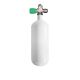 BTS 2 Litre 232 Bar Steel Cylinder with Left Handed M26 Valve & Blanking Plug S16416620