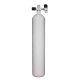 BTS 8.5 Litre 232 Bar Flat Bottom Steel Cylinder with DIN Valve & 2nd Outlet S16116604