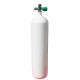 BTS 12 Litre 232 Bar Flat Bottom Cylinder with Right Handed M26 Valve & Blanking Plug S16416639