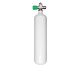 BTS 3 Litre 230 Bar Dumpy Steel Cylinder with Left Handed M26 Valve & Blanking Plug S16416621