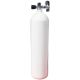BTS 12 Litre 232 Bar Flat Bottom Cylinder with Left Hand DIN Valve & 2nd Outlet S16816690