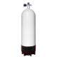 BTS 20 Litre 230 Bar Steel Cylinder with Left Hand DIN Valve, Blanking Plug & Boot S16116633