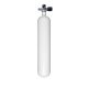 BTS 3 Litre 232 Bar Standard Steel Cylinder with Right Handed DIN Valve & Blanking Plug S16716690