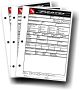 Dive Folder Log Book Inserts 50 Sheets HS CODE - 	3926100000	  C.O.O. - 	GB