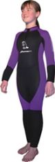 Maui Junior 5mm One-Piece Black/Royal Blue