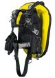 OMS Speed Yellow 32Lb-14.5Kg Stainless Steel Comfort Harness III Performance Mono Signature Single Tank BC System S11718035