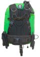 OMS Lizard Green/Black 32Lb-14.5Kg IQ Lite Cummerband Signature Harness Performance Mono Wing BC System Size S S11618088