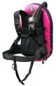 OMS Pink/Black 27Lb-12.5Kg IQ Lite Harness Performance Mono Wing BC System Size XL S11518116