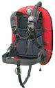 OMS Indian Red/Black 32Lb-14.5Kg IQ Lite Harness Performance Mono Wing BC System Size ML S11518099