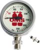 OMS 52 mm Presuure Gauge with Mineral Glass & Nickel Plating Bar A14118002