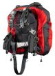OMS Indian Red/Black 45/60Lb -20/27Kg Aluminum Comfort Harness III Signature with Deep Ocean Wing S11718094