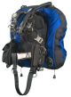 OMS Ocean Blue/Black 45/60Lb -20/27Kg Stainless Steel Comfort Harness III Signature with Deep Ocean Wing S11718083
