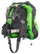 OMS Lizard Green/Black 45/60Lb -20/27Kg Stainless Steel Comfort Harness III Signature with Deep Ocean Wing S11818056