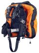 OMS Lava Orange/Black 45/60Lb -20/27Kg Stainless Steel Comfort Harness III Signature with Deep Ocean Wing S11818032