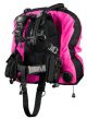 OMS Pink/Black 45/60Lb -20/27Kg Stainless Steel Comfort Harness III Signature with Deep Ocean Wing S11818008