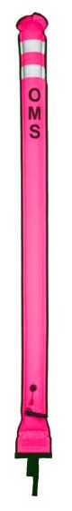 OMS Pink 1.8M-6' Slim Hybrid Surface Marker Buoy A24218011