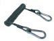 Stainless Steel Carabiner Cable Spring Line - HS CODE - 	7312900000	  C.O.O. - 	TW